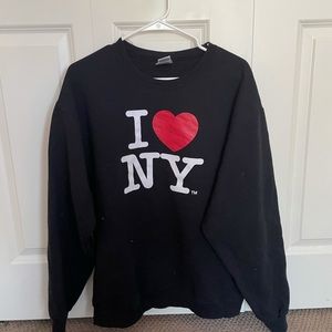 I LOVE NEW YORK CREWNECK